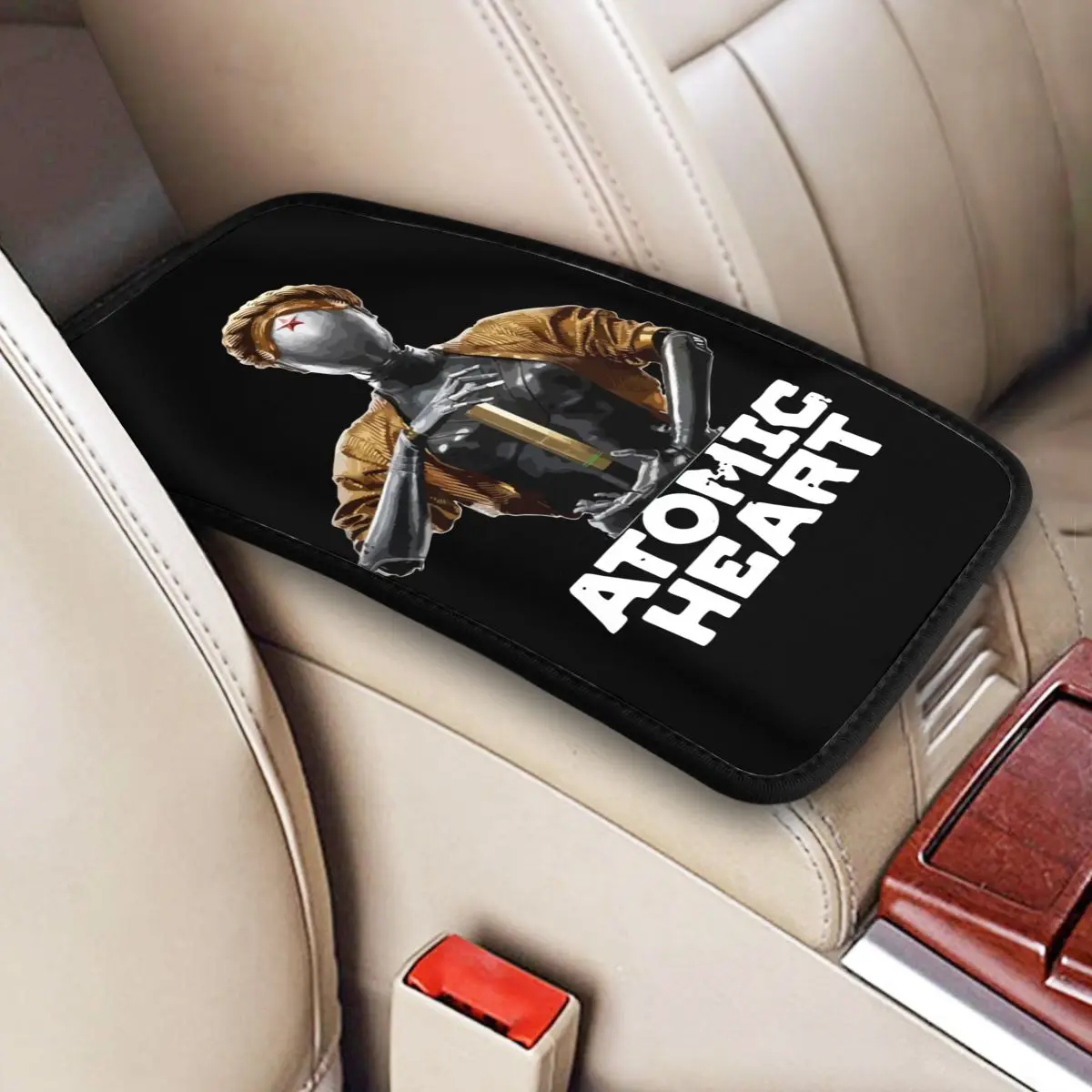Накладка на подлокотник автомобиля, кожаный коврик для игровой центральной консоли, с атомным сердцем, роботом, близнецом, СССР, подушка для салона автомобиля
Накладка на подлокотник автомобиля, кожаный коврик для игровой центральной консоли, с атомным сердцем, роботом, близнецом, СССР, подушка для салона автомобиля