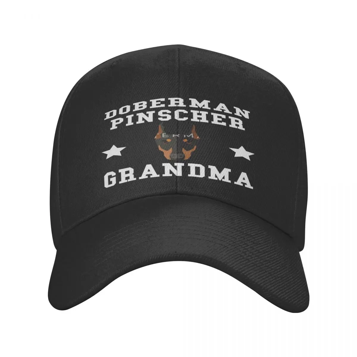 

Кепка Doberman Pinscher бабушка Granddog, Кепка из полиэстера, персонализированная шапка, впитывающая влагу, подходит для ежедневного хорошего подарка