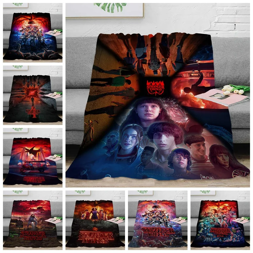 Stranger Things Season 4 Printed Blanket for Beds Soft Throw Blanket Rome Decor Winter Bedding Cover Kids Gift Picnic Travel
Stranger Things Season 4 Printed Blanket for Beds Soft Throw Blanket Rome Decor Winter Bedding Cover Kids Gift Picnic Travel