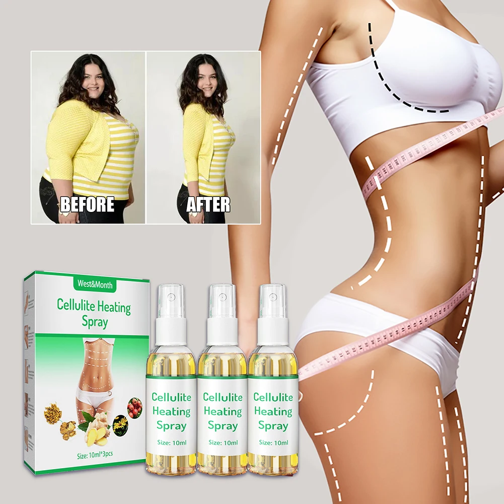 1/3pcs 10ml Slimming Spray Fat Burning Spray Eliminate Cellulite Slimming Body Weight Loss Massage Improve Skin
1/3pcs 10ml Slimming Spray Fat Burning Spray Eliminate Cellulite Slimming Body Weight Loss Massage Improve Skin