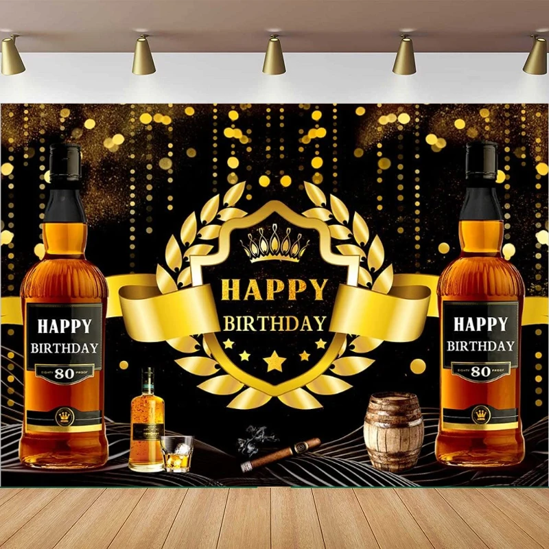 Photography Backdrop For Whiskey Birthday Party Decor Gold Crown Wheat Ribbon Background Wine Barrel Cigar Photo Booth Banner
Photography Backdrop For Whiskey Birthday Party Decor Gold Crown Wheat Ribbon Background Wine Barrel Cigar Photo Booth Banner