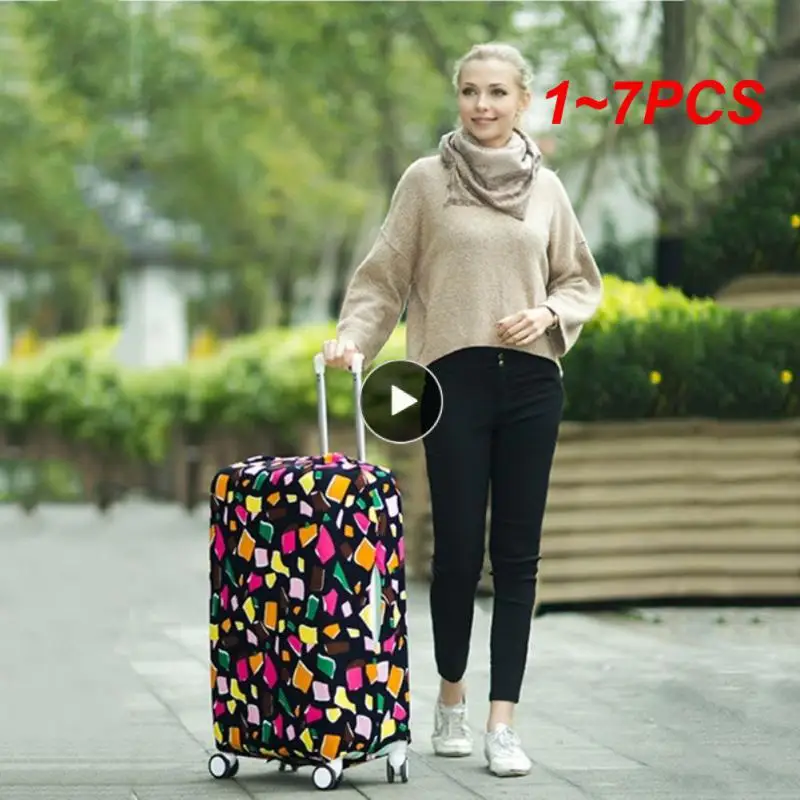 Модный чехол для чемодана 1-7 шт., Высокоэластичный чехол для чемодана в форме сердца с геометрическим рисунком, аксессуар для чемодана, 18-32 дюйма
Модный чехол для чемодана 1-7 шт., Высокоэластичный чехол для чемодана в форме сердца с геометрическим рисунком, аксессуар для чемодана, 18-32 дюйма