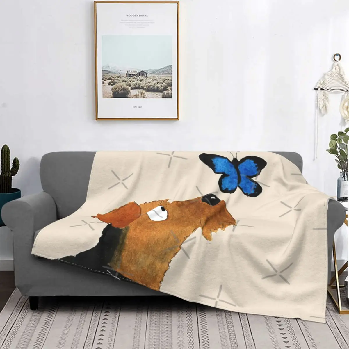 Airedale-Manta de perro y mariposa azul Terrier, para cama colcha, edredones a cuadros, toalla de playa, manta Kawaii, colchas p
Airedale-Manta de perro y mariposa azul Terrier, para cama colcha, edredones a cuadros, toalla de playa, manta Kawaii, colchas p