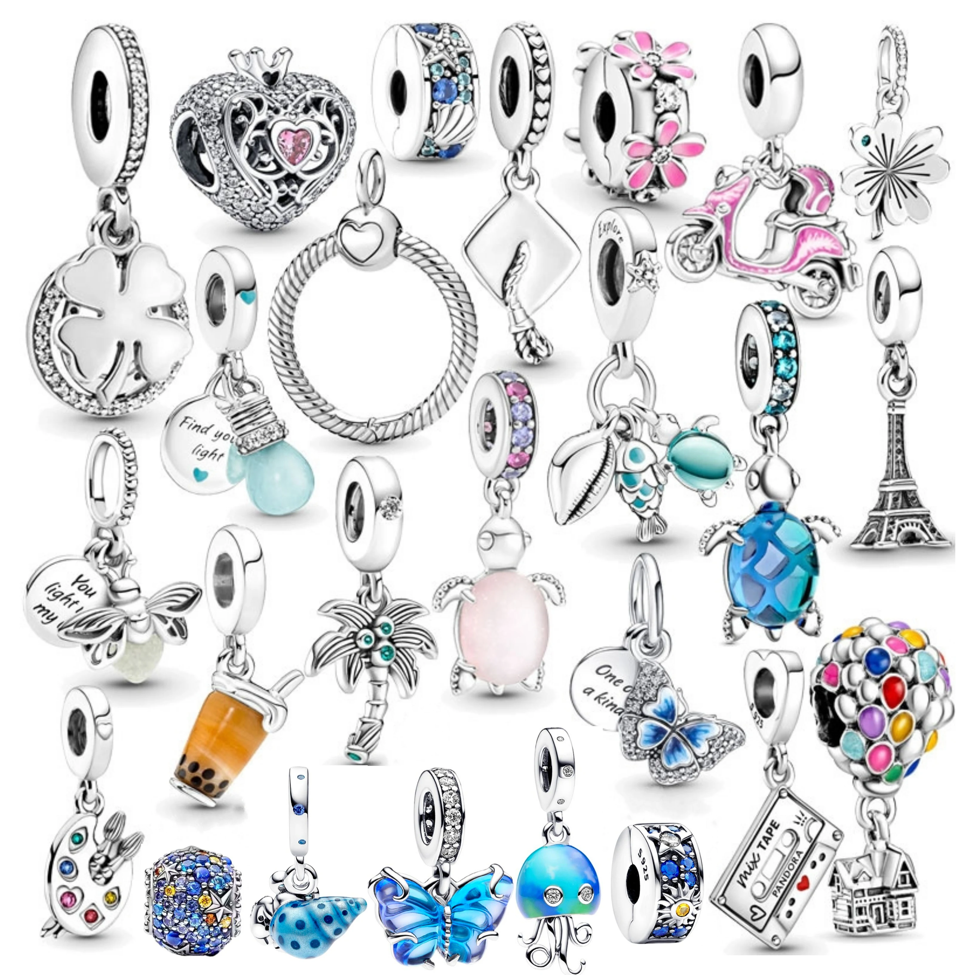 2023 New 925 Sterling Silver Bulb Small Turtle Charm Pendant Collection Fit Original Bracelet Women Jewelry Gift DIY
2023 New 925 Sterling Silver Bulb Small Turtle Charm Pendant Collection Fit Original Bracelet Women Jewelry Gift DIY