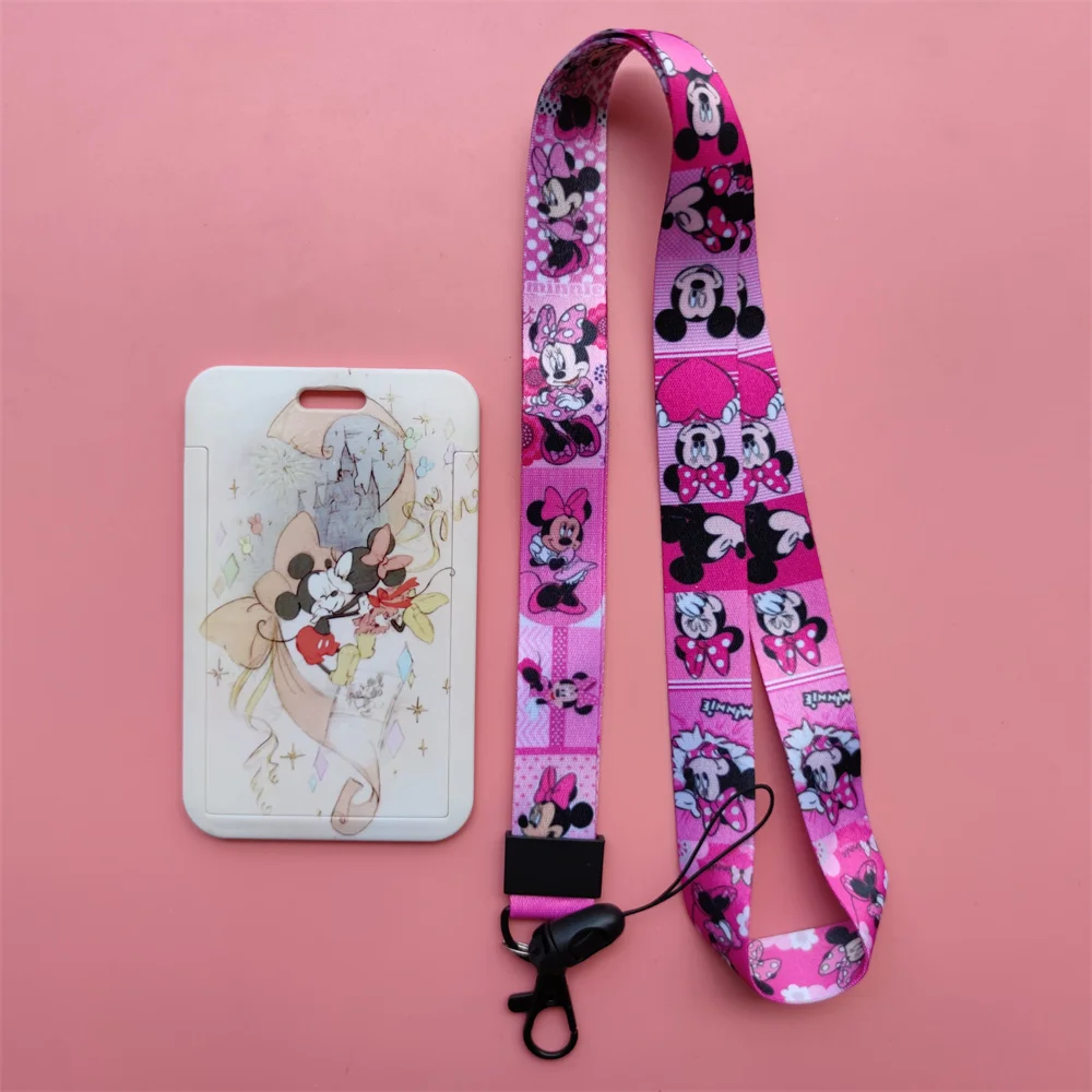 Minnie Lanyards With ID Case Disney Credit Card Holder Badge Woman Card Holders Photocard Protection
Minnie Lanyards With ID Case Disney Credit Card Holder Badge Woman Card Holders Photocard Protection
