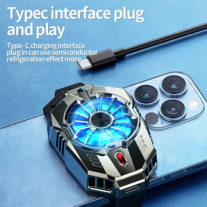 2022 New Semiconductor Electroplating For Phone Radiator Cooling Adjustment Clip Back Cooling Cool Down Game Artifact For iPhone
2022 New Semiconductor Electroplating For Phone Radiator Cooling Adjustment Clip Back Cooling Cool Down Game Artifact For iPhone