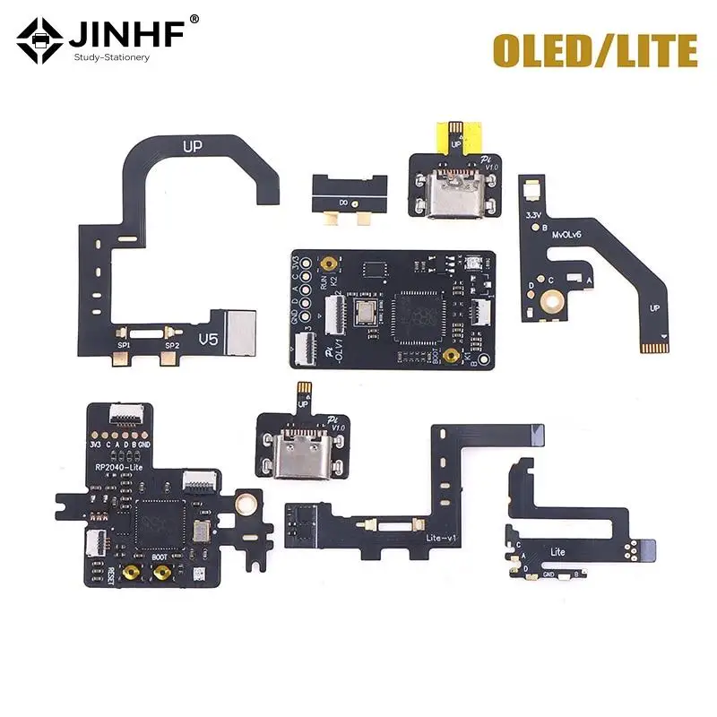 For Switch OLED/LITE Flex Sx Switch Oled Revised V1 or V2 or V3 or Lite 3.3v Oato Usb Cable Set TX PCB CPU Flex Cable
For Switch OLED/LITE Flex Sx Switch Oled Revised V1 or V2 or V3 or Lite 3.3v Oato Usb Cable Set TX PCB CPU Flex Cable