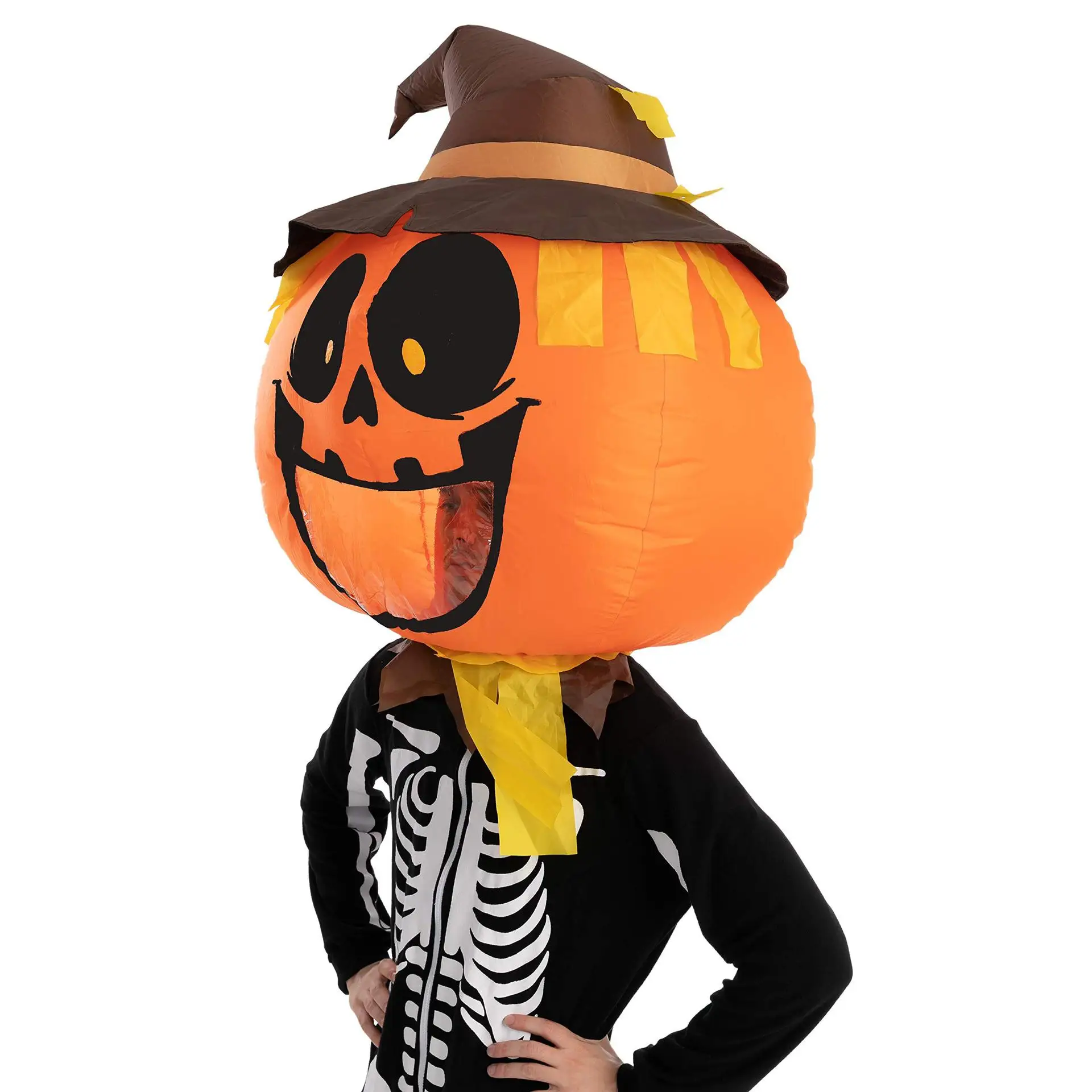 1 Pack Halloween Funny Props Pumpkin Ghost Inflatable Costume Funny Head Cover, Party Supplies Mask Costume Gifts for Boys Girls
1 Pack Halloween Funny Props Pumpkin Ghost Inflatable Costume Funny Head Cover, Party Supplies Mask Costume Gifts for Boys Girls