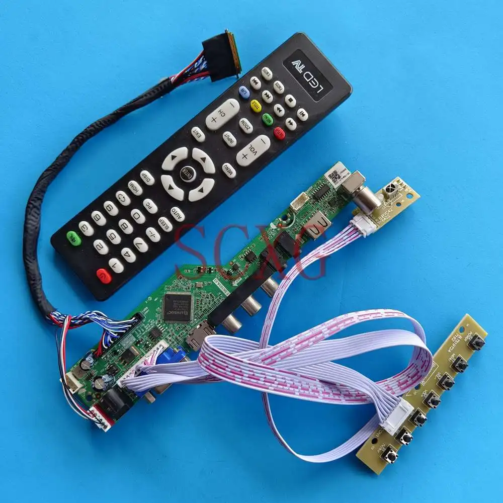 Fit N173FGE-L21 Controller Driver Board 40 Pin LVDS LCD Screen HDMI-Compatible VGA AV USB 17.3" TV Analog Signal 1600 900 
Fit N173FGE-L21 Controller Driver Board 40 Pin LVDS LCD Screen HDMI-Compatible VGA AV USB 17.3" TV Analog Signal 1600 900