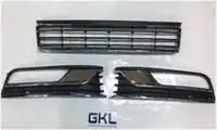 290990 medium grille and fog covers for large nickel PASSAT