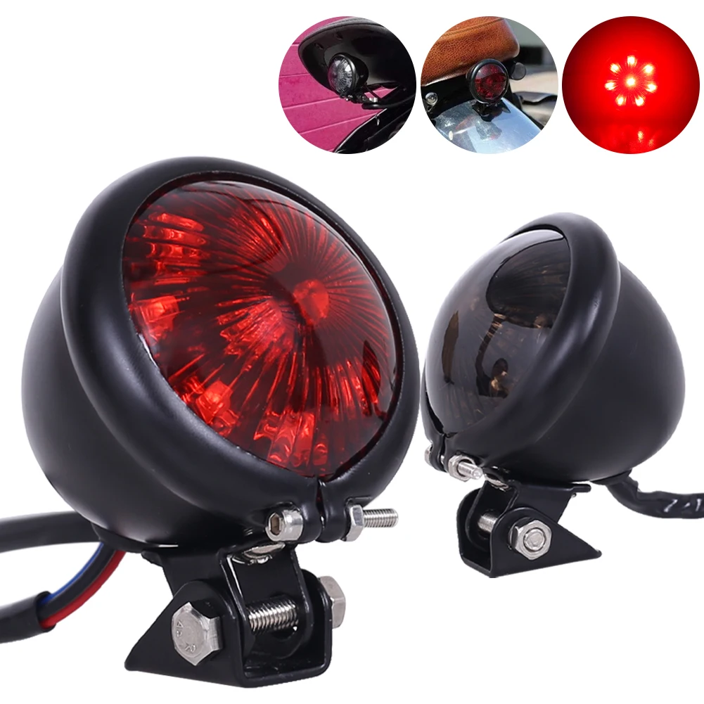 12V LED Motorcycle Red Adjustable Cafe Racer Style Stop Tail Light Motorbike Brake Rear Lamp Taillight for Chopper Accessories
12V LED Motorcycle Red Adjustable Cafe Racer Style Stop Tail Light Motorbike Brake Rear Lamp Taillight for Chopper Accessories