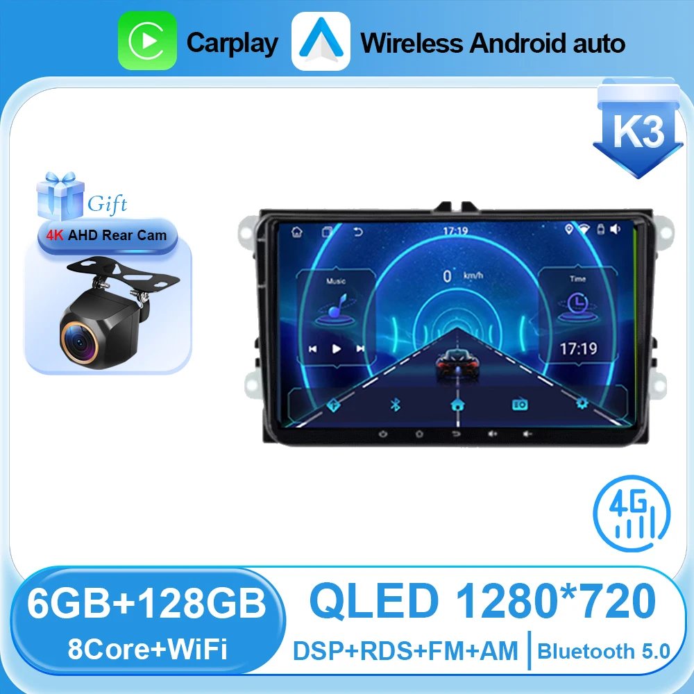 9-дюймовый автомобильный радиоприемник Android16 для VW Volkswagen Skoda Octavia Golf 5 6 Touran Passat B6 Polo Jetta GPS-навигатор Мультимедийный плеер
9-дюймовый автомобильный радиоприемник Android16 для VW Volkswagen Skoda Octavia Golf 5 6 Touran Passat B6 Polo Jetta GPS-навигатор Мультимедийный плеер