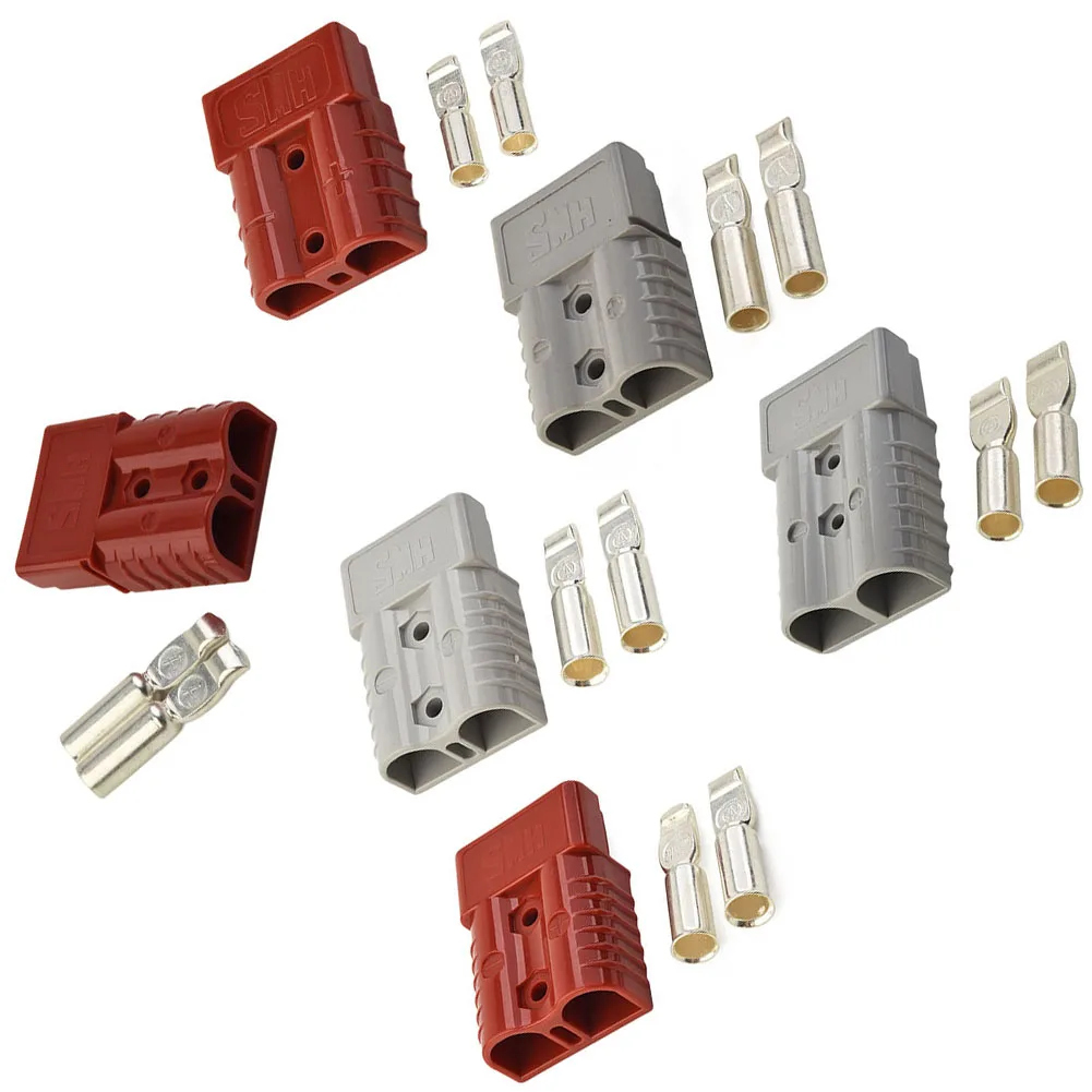 Double Pole With Copper Contact Power Connectors 50-350A 600V High Current Plug For Anderson Battery Power Connectors UPS Cable
Double Pole With Copper Contact Power Connectors 50-350A 600V High Current Plug For Anderson Battery Power Connectors UPS Cable