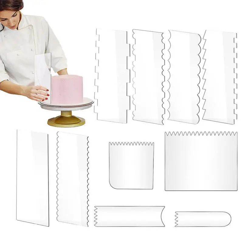Cake Scraper Smoother Decorating Tools Bakeware Kitchen Baking Accessories Adjustable Screed Cake Scraper Fondant Spatulas
Cake Scraper Smoother Decorating Tools Bakeware Kitchen Baking Accessories Adjustable Screed Cake Scraper Fondant Spatulas