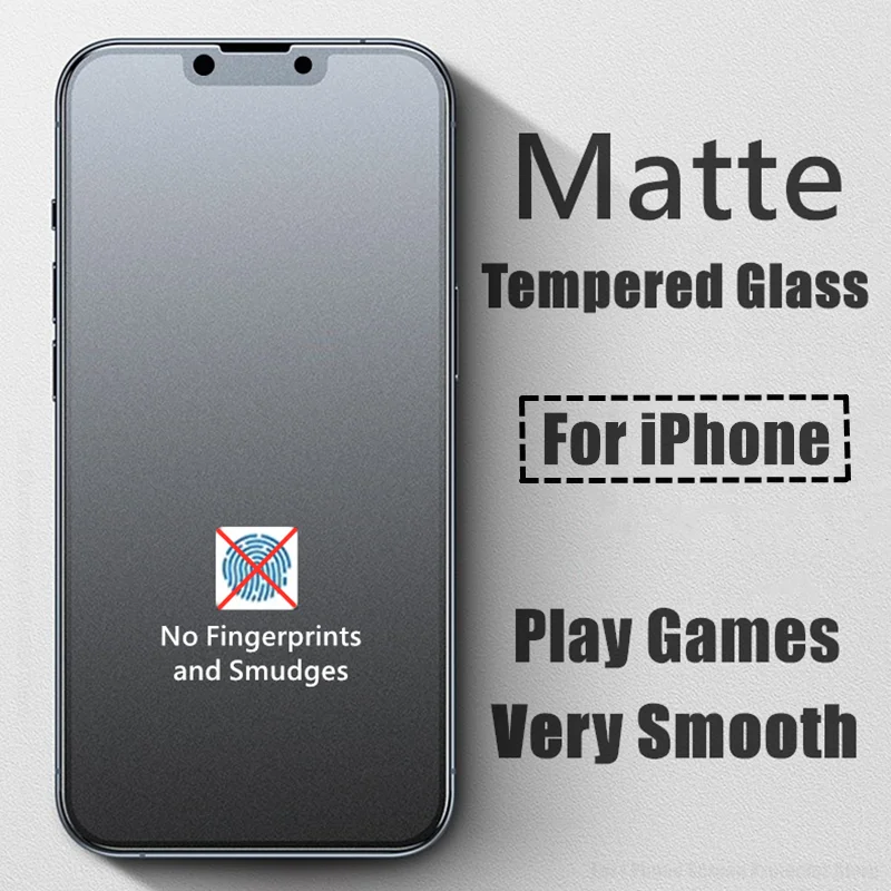 1-4Pcs Matte Tempered Glass for IPhone 13 Pro Max Screen Protector for IPhone 12 Mini 11 Pro 7 8 Plus XR X XS Max No Fingerprint
1-4Pcs Matte Tempered Glass for IPhone 13 Pro Max Screen Protector for IPhone 12 Mini 11 Pro 7 8 Plus XR X XS Max No Fingerprint