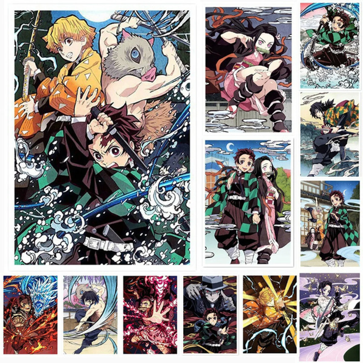 12 видов стилей Anime Demon Slayer:Kimetsu No Yaiba полипропиленовый стикер постеры на стену для фанатов
12 видов стилей Anime Demon Slayer:Kimetsu No Yaiba полипропиленовый стикер постеры на стену для фанатов