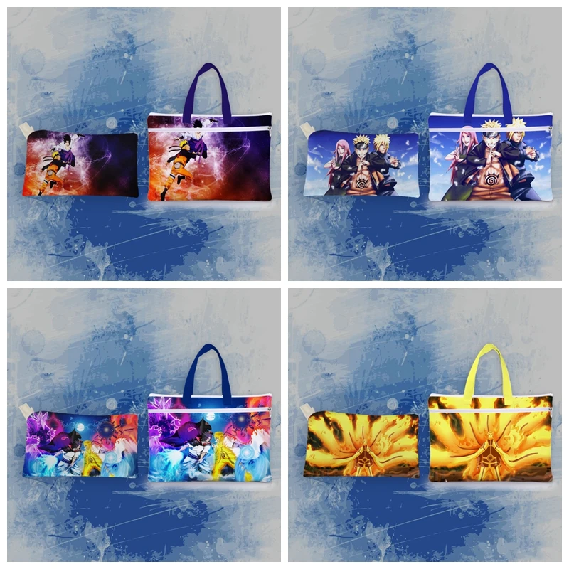 Bandai Naruto Fashion Anime Top-Handle Bags Cartoon Document Bags Handbag Casual Tote Unisex Gifts
Bandai Naruto Fashion Anime Top-Handle Bags Cartoon Document Bags Handbag Casual Tote Unisex Gifts