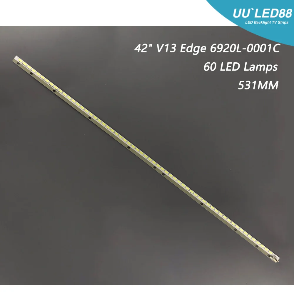 Светодиодная лента для подсветки LG 42LA644V 42LA643V 6922L-0051A 6920L-0001C 6916L1269A 6916L1316a, 60 светодиодный одов
Светодиодная лента для подсветки LG 42LA644V 42LA643V 6922L-0051A 6920L-0001C 6916L1269A 6916L1316a, 60 светодиодный одов