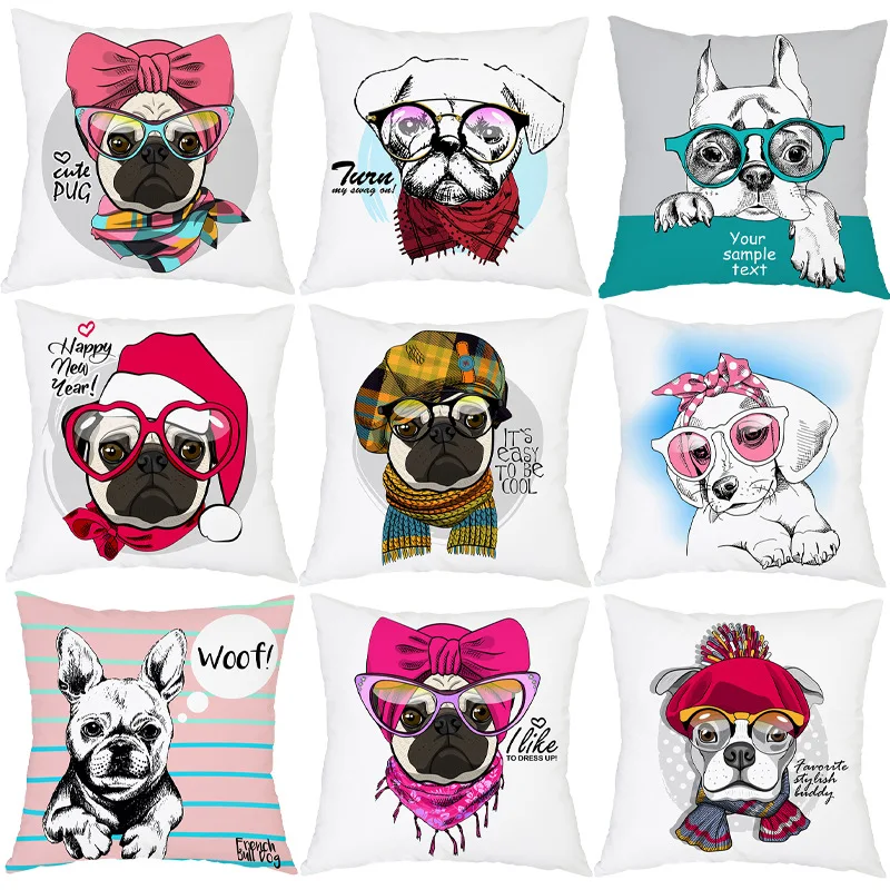 Cartoon Cute Dog Pillowcases for Pillows Red Bow Lady Dog Pillows Case for Girl Room Interior for Home Decor Bedroom 45x45 40x40
Cartoon Cute Dog Pillowcases for Pillows Red Bow Lady Dog Pillows Case for Girl Room Interior for Home Decor Bedroom 45x45 40x40