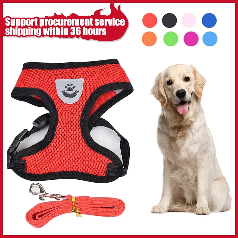 Dog Harness Cat Harness Dogs Leashs Training Soft Mesh Chest Strap Supplies Adjustable Outdoor Walking Cat Lead For Dog And Cats
Dog Harness Cat Harness Dogs Leashs Training Soft Mesh Chest Strap Supplies Adjustable Outdoor Walking Cat Lead For Dog And Cats
