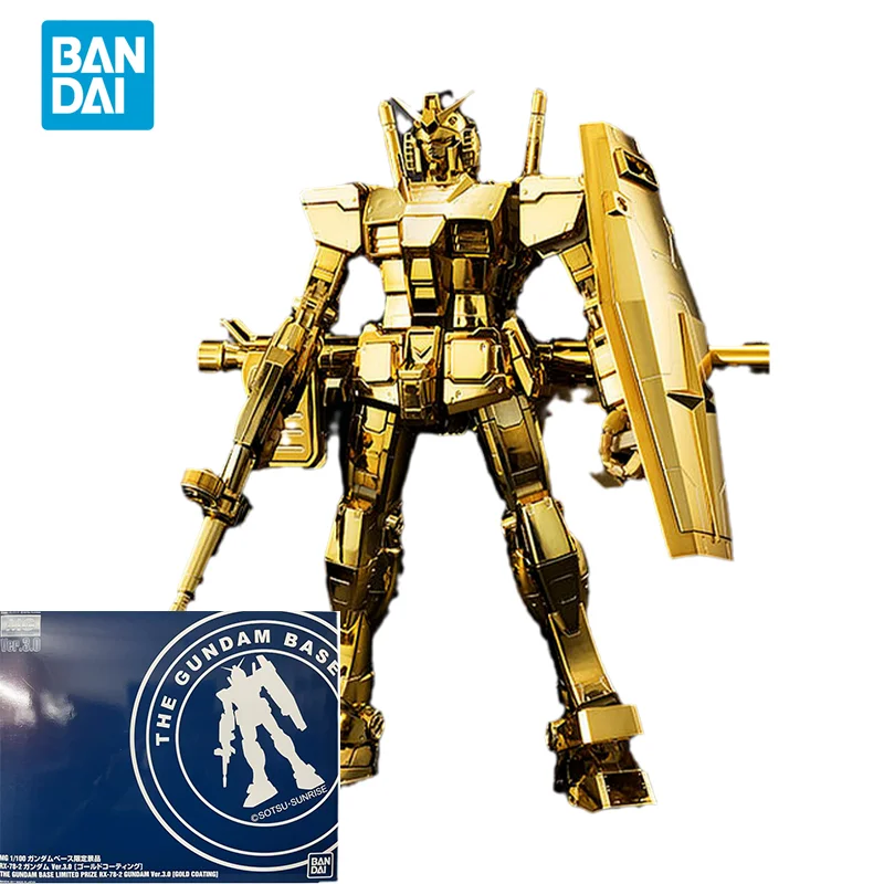Bandai оригинальная модель GUNDAM MG THE GUNDAM BASE LIMITED приз RX-78-2 VER3.0 холодное покрытие Аниме фигурки PB игрушки подарки для детей
Bandai оригинальная модель GUNDAM MG THE GUNDAM BASE LIMITED приз RX-78-2 VER3.0 холодное покрытие Аниме фигурки PB игрушки подарки для детей