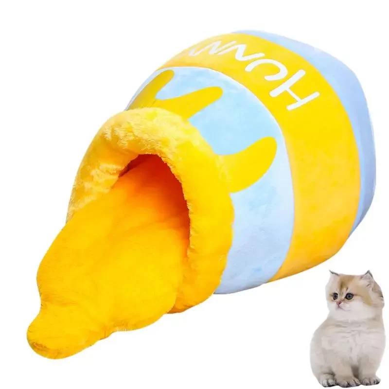 NEW2023 Pet Warm Nest Novelty Honeypot Cat Bed House Pet Tent Cave Bed Warm Cave Sleeping Bed Puppy Nest Multifunctional Soft Pe
NEW2023 Pet Warm Nest Novelty Honeypot Cat Bed House Pet Tent Cave Bed Warm Cave Sleeping Bed Puppy Nest Multifunctional Soft Pe