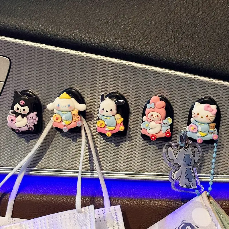 Kawaii Sanrios Anime Car Interior Hook Car Dashboard Decoration Seat Back Storage Holder Hanging Bag Organizer Auto Accessories
Kawaii Sanrios Anime Car Interior Hook Car Dashboard Decoration Seat Back Storage Holder Hanging Bag Organizer Auto Accessories