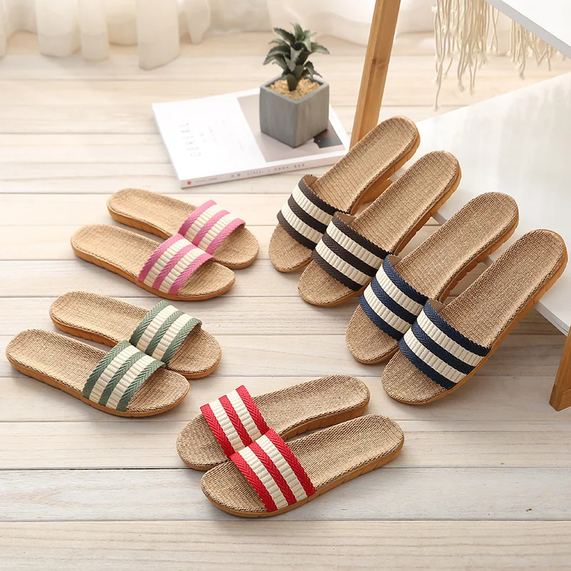 2021 Summer New Ladies Indoor Sweat-absorbent Mute Home Household Slippers Thick-soled Soft-soled Wooden Floor Slippers Men
2021 Summer New Ladies Indoor Sweat-absorbent Mute Home Household Slippers Thick-soled Soft-soled Wooden Floor Slippers Men