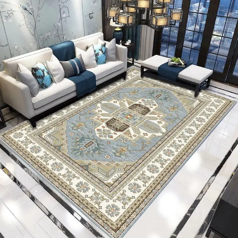 Retro Persian Ethnic Style Carpet For Living Room Geometric Print Bedroom Bedside Area Rugs Kitchen Hallway Non-Slip Floor Mat
Retro Persian Ethnic Style Carpet For Living Room Geometric Print Bedroom Bedside Area Rugs Kitchen Hallway Non-Slip Floor Mat