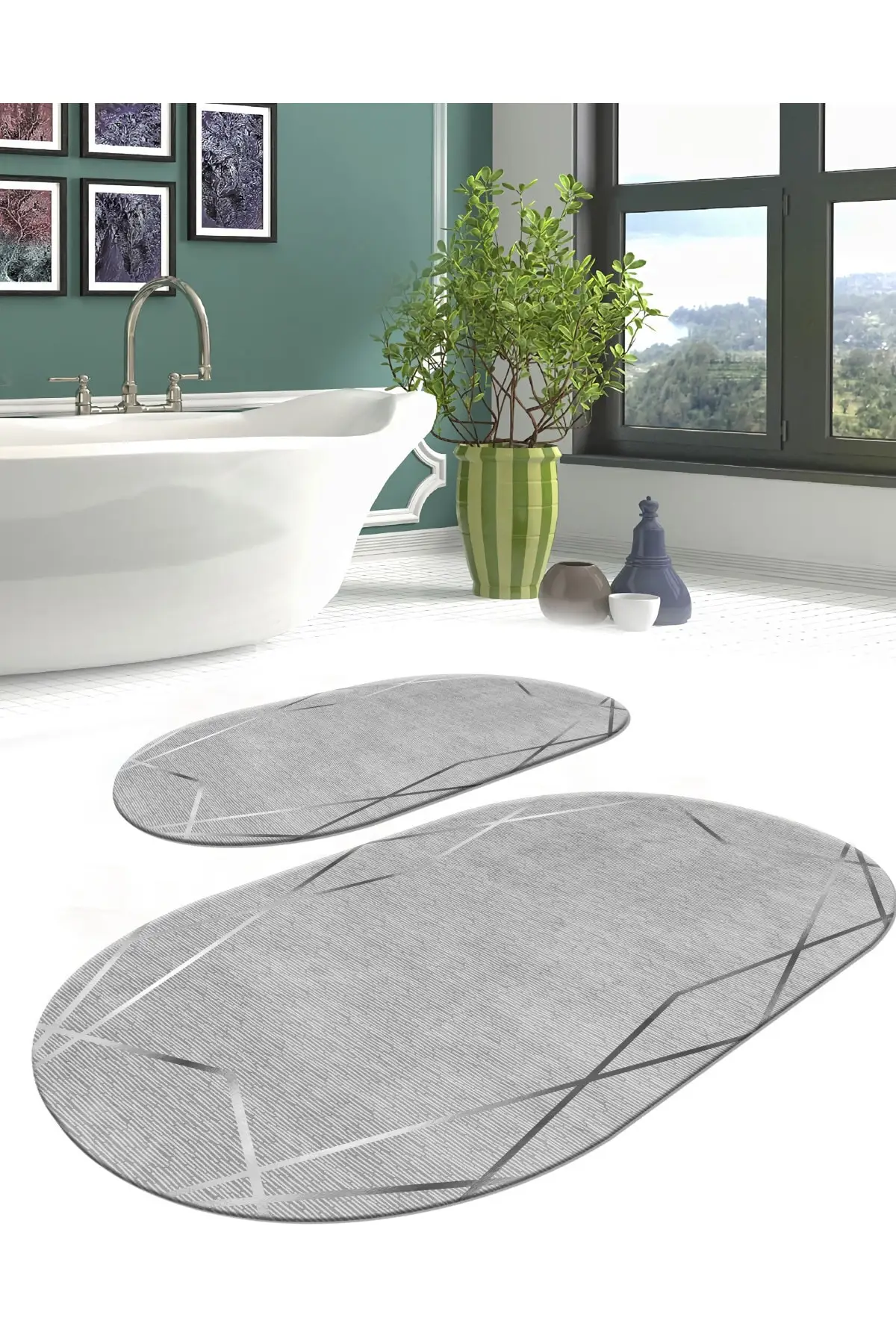 2'li Washable Antibacterial Non-Slip Bottom Toilet Seat Pad 50x60 Cm - 60x100 Cm Digital Print Polyester Gold
2'li Washable Antibacterial Non-Slip Bottom Toilet Seat Pad 50x60 Cm - 60x100 Cm Digital Print Polyester Gold