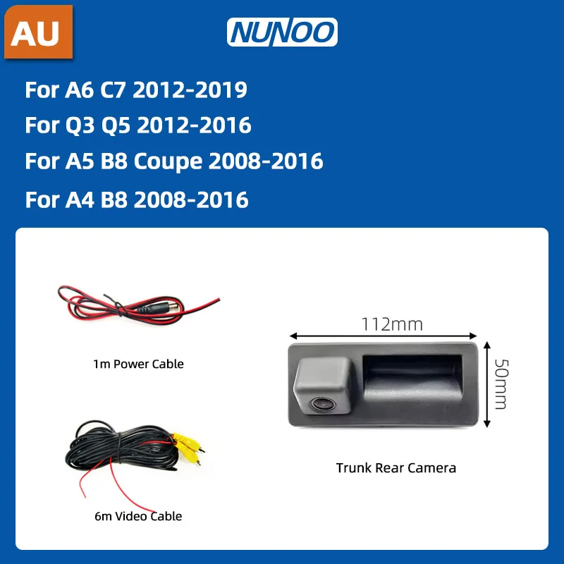 Для Audi A1 A3 A4 A5 A6 Q3 Q5 Q7 Автомобильная камера заднего вида 1920*1080P HD AHD 170 градусов ночного видения автомобиля
Для Audi A1 A3 A4 A5 A6 Q3 Q5 Q7 Автомобильная камера заднего вида 1920*1080P HD AHD 170 градусов ночного видения автомобиля