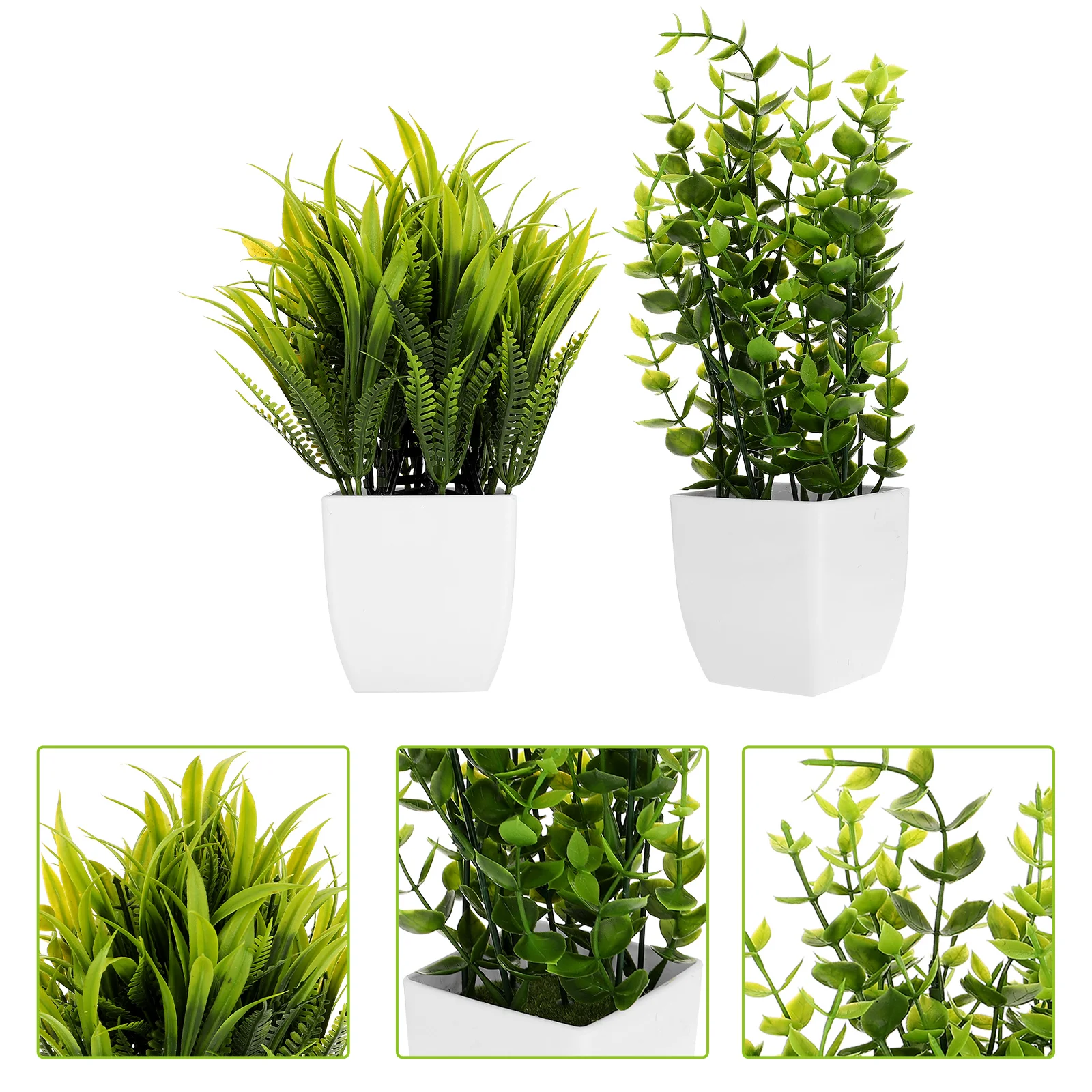 Fake Pottedartificial Faux Bonsaiflower Decor Mini Pot Bathroomgreenery Realistic Eucalyptus Pots Fernvase Green Decorative Tree
Fake Pottedartificial Faux Bonsaiflower Decor Mini Pot Bathroomgreenery Realistic Eucalyptus Pots Fernvase Green Decorative Tree