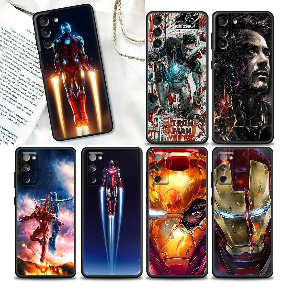 Marvel Iron Man Avengers Comics Phone Case For Samsung Galaxy S23 S22 S21 S20 Fe 5G S9 S10e Plus Ultra Black Cover Funda Coque
Marvel Iron Man Avengers Comics Phone Case For Samsung Galaxy S23 S22 S21 S20 Fe 5G S9 S10e Plus Ultra Black Cover Funda Coque