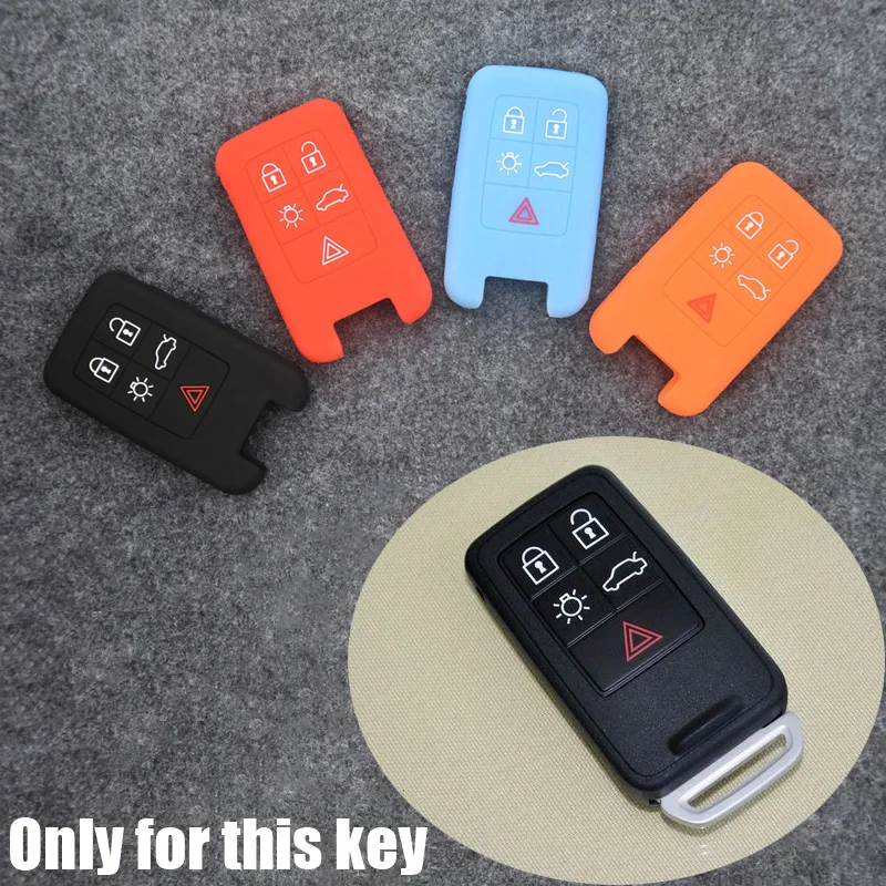 Silica Gel Car Key Shell Cover Case For Volvo S60 S80 V40 V60 V70 XC60 XC70 ect. 5/6 Buttons Key Car Key Shell Protection Cover
Silica Gel Car Key Shell Cover Case For Volvo S60 S80 V40 V60 V70 XC60 XC70 ect. 5/6 Buttons Key Car Key Shell Protection Cover