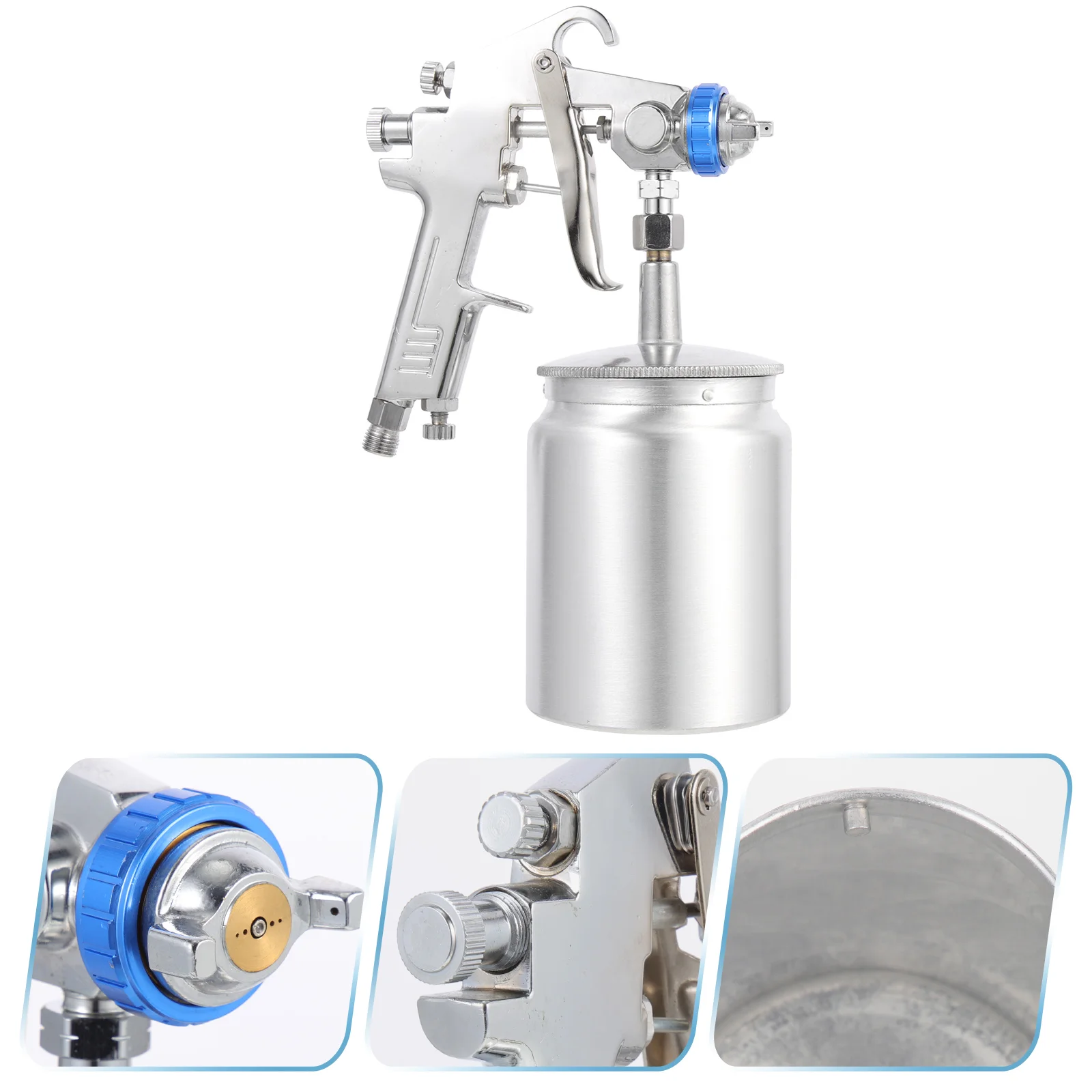 Air Brush Furniture Sprayer Tool Pneumatic Power Tools Airbrush Alloy Gravity Feed
Air Brush Furniture Sprayer Tool Pneumatic Power Tools Airbrush Alloy Gravity Feed