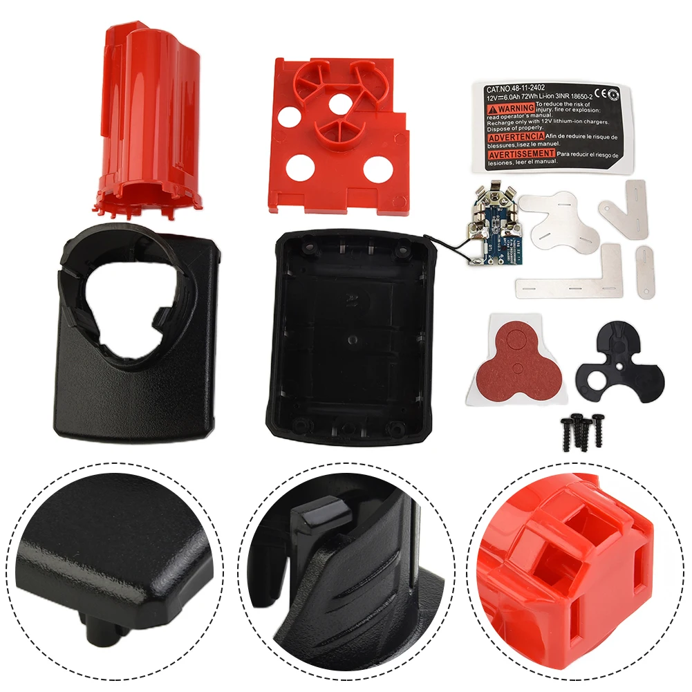 For M12 Li-Ion Battery Plastic Case PCB Protection Circuit Board Shell Box Parts Batteries Power Tool
For M12 Li-Ion Battery Plastic Case PCB Protection Circuit Board Shell Box Parts Batteries Power Tool