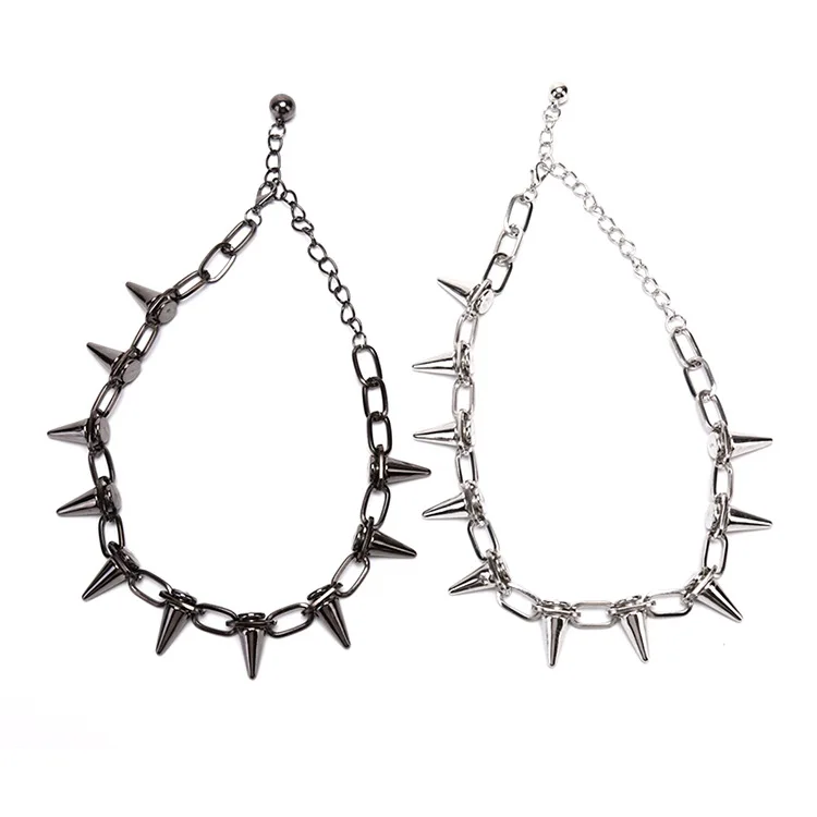 Punk Style Gothic Rivet Necklace Pendant Bullet Clavicle Chain Exaggerated Necklace
Punk Style Gothic Rivet Necklace Pendant Bullet Clavicle Chain Exaggerated Necklace