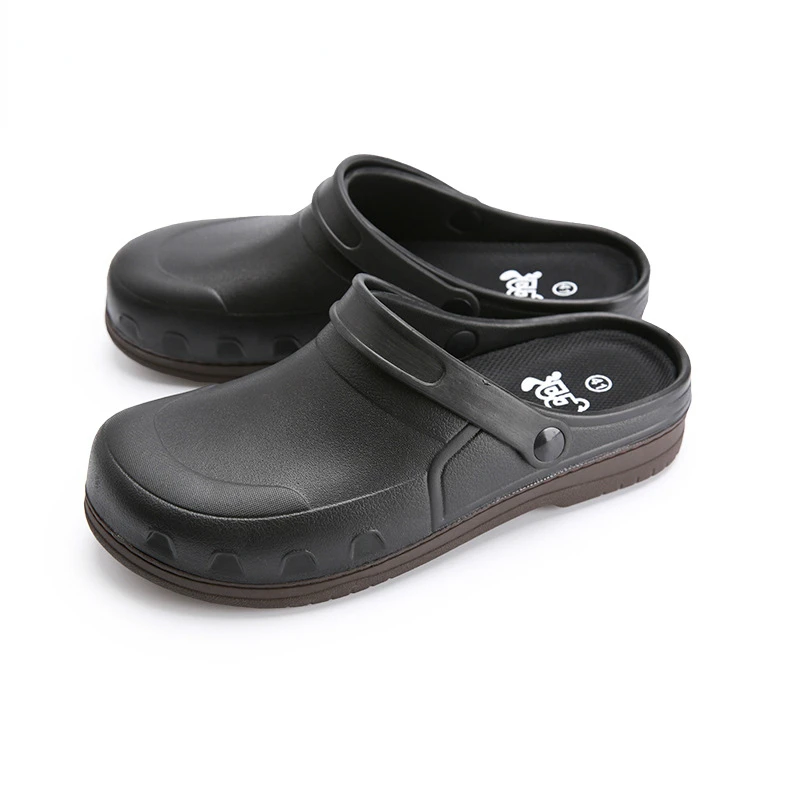 Hotel Kitchen Chef Shoes Non-slip Waterproof Oil-proof Kitchen Work Shoes Slip On Resistant Cook Kitchen Clogs Flat Sandals
Hotel Kitchen Chef Shoes Non-slip Waterproof Oil-proof Kitchen Work Shoes Slip On Resistant Cook Kitchen Clogs Flat Sandals