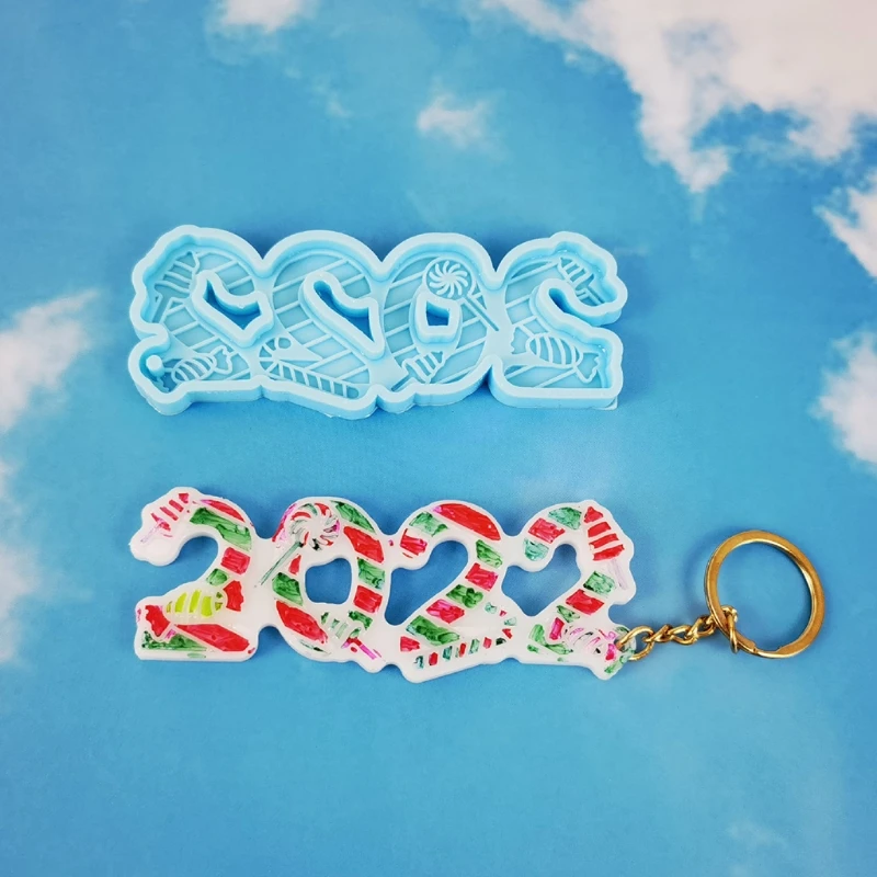 Christmas Keychain Epoxy Resin Mold Earrings Pendants Silicone Mould DIY Crafts
Christmas Keychain Epoxy Resin Mold Earrings Pendants Silicone Mould DIY Crafts