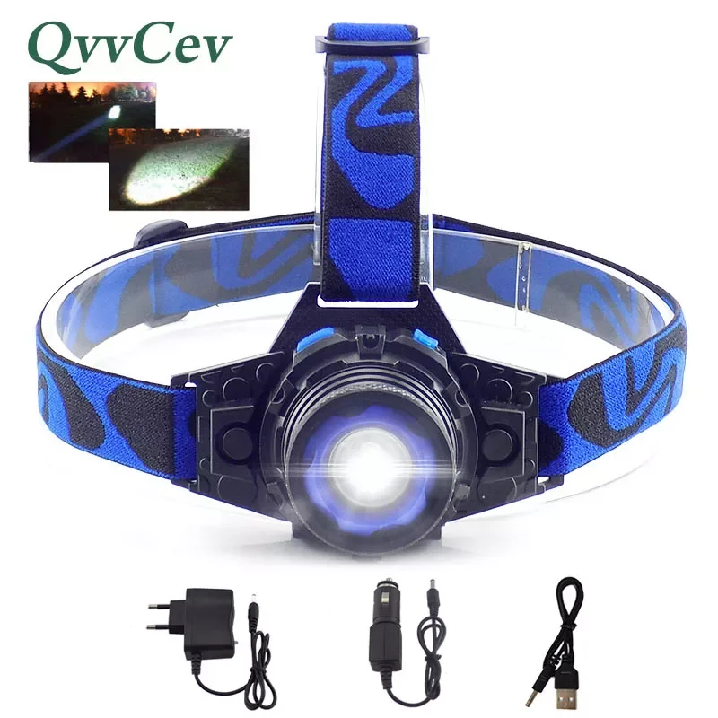 Q5 LED Focus Led Headlamp Torch Headlight Flashlight Rechargeable Linternas Lampe frontal Head lamp Build-In Battery AC Charger
Q5 LED Focus Led Headlamp Torch Headlight Flashlight Rechargeable Linternas Lampe frontal Head lamp Build-In Battery AC Charger
