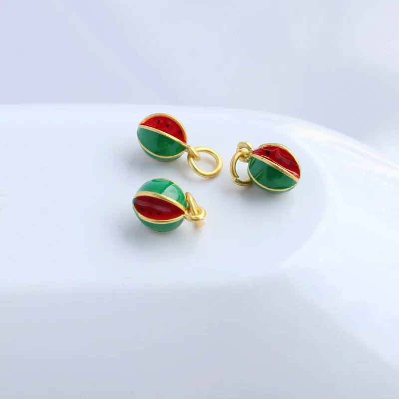 18K antique gold craft sand gold drop oil carambola shape melon and fruit pendant fruit DIY manual Necklace accessories
18K antique gold craft sand gold drop oil carambola shape melon and fruit pendant fruit DIY manual Necklace accessories