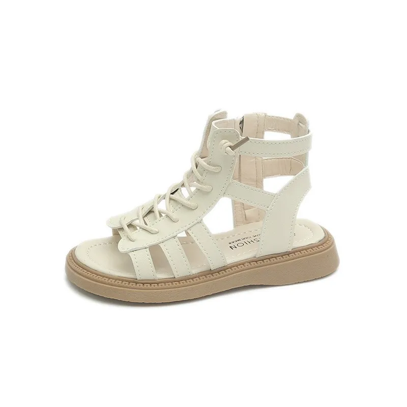 CUZULLAA Children Girls Elegant Strap Beach Sandals Summer Gladiator Shoes Kids Girls Fashion Lace-Up Flat Sandals Size 26-36
CUZULLAA Children Girls Elegant Strap Beach Sandals Summer Gladiator Shoes Kids Girls Fashion Lace-Up Flat Sandals Size 26-36