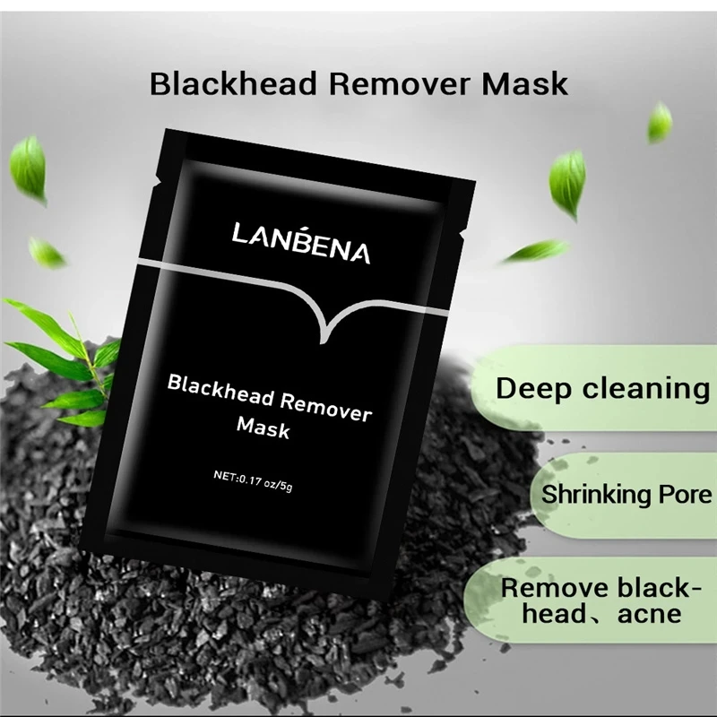 100pcs LANBENA Black Mask Bamboo Charcoal Acne Treatment Peeling Pore Strip Shrink Pores Whitening Moisturizing Skin Care
100pcs LANBENA Black Mask Bamboo Charcoal Acne Treatment Peeling Pore Strip Shrink Pores Whitening Moisturizing Skin Care