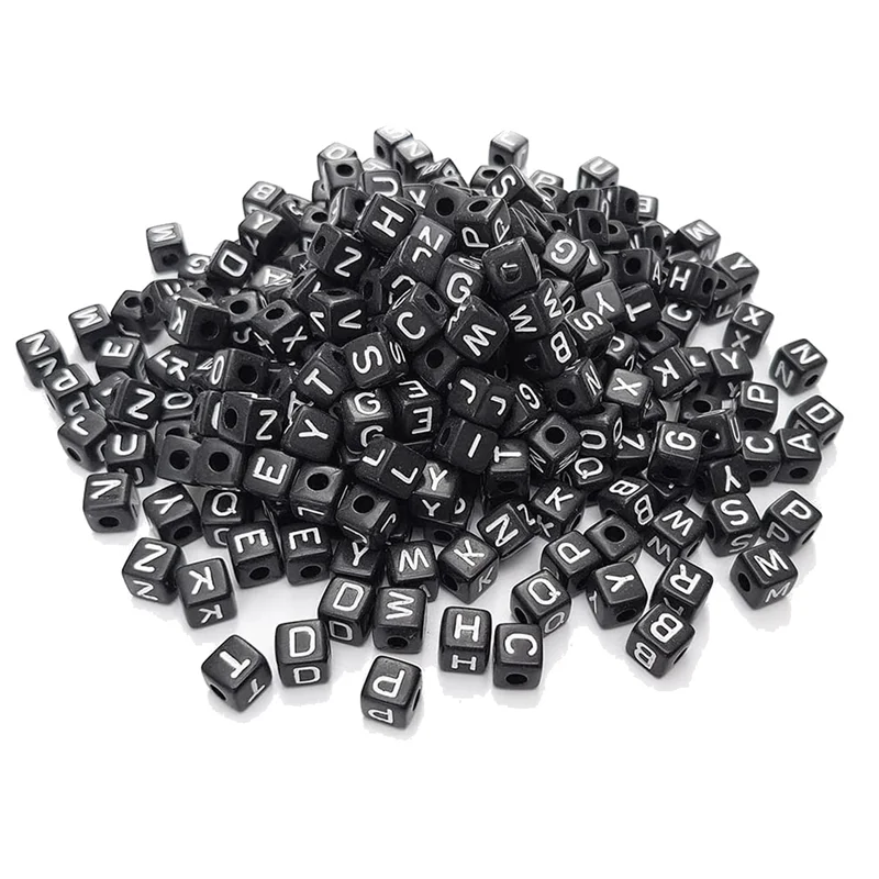 300Pcs 10X10Mm Acrylic Alphabet Letter Beads A-Z Plastic Shape Loose Beads for DIY Jewelry Making
300Pcs 10X10Mm Acrylic Alphabet Letter Beads A-Z Plastic Shape Loose Beads for DIY Jewelry Making