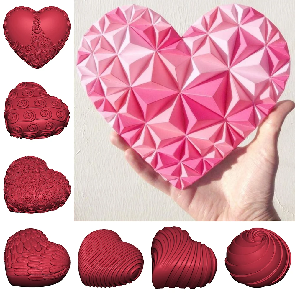 Valentine's Day Silicone Candle Mold DIY Handmade Soap Gypsum Clay Resin Crafts Making Mould Home Decoration Ornaments 2022 New
Valentine's Day Silicone Candle Mold DIY Handmade Soap Gypsum Clay Resin Crafts Making Mould Home Decoration Ornaments 2022 New
