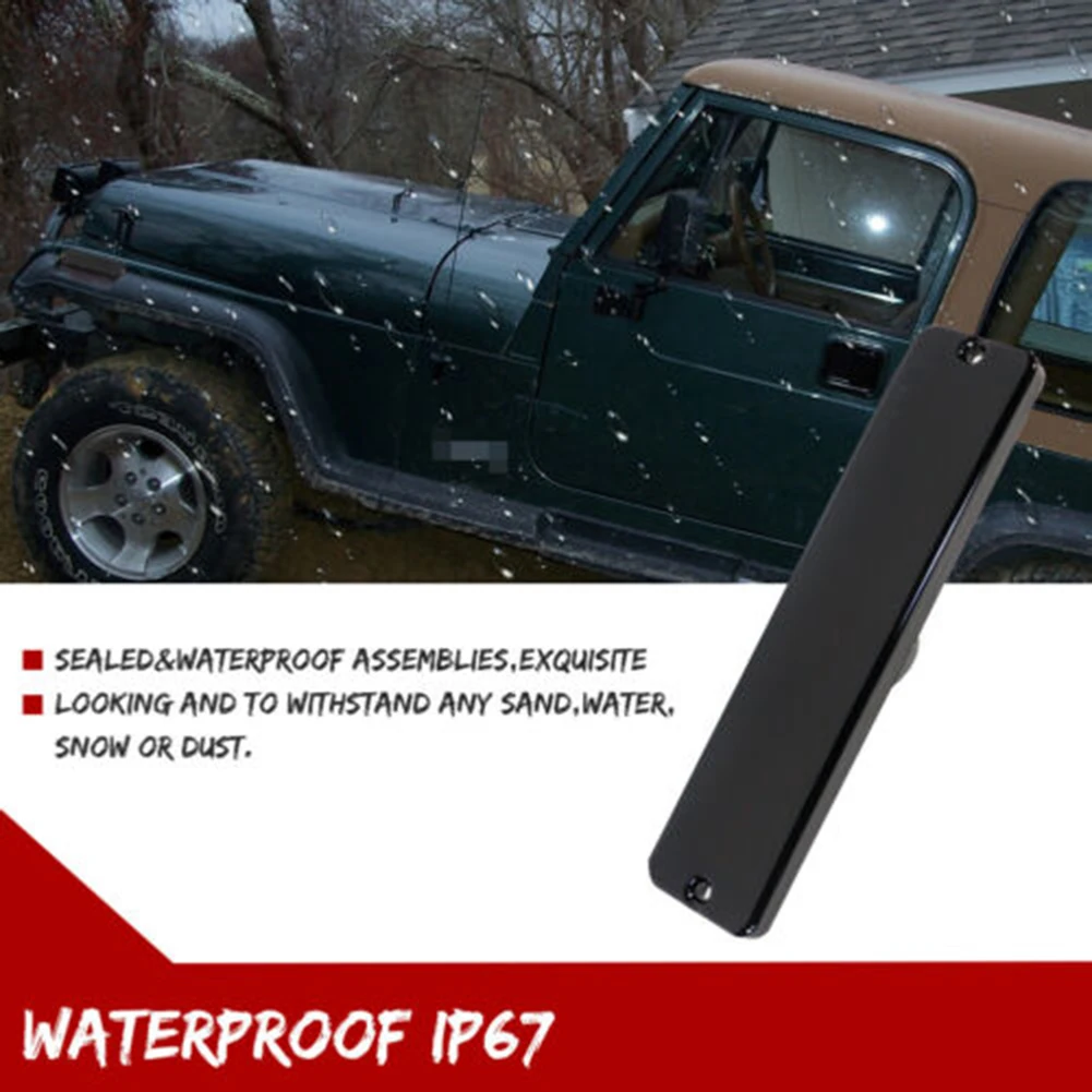 4PC Waterproof Smoked Bumper Signal+Fender Side Marker Light For Jeep Wrangler YJ 1987-1995 CH2520111
4PC Waterproof Smoked Bumper Signal+Fender Side Marker Light For Jeep Wrangler YJ 1987-1995 CH2520111