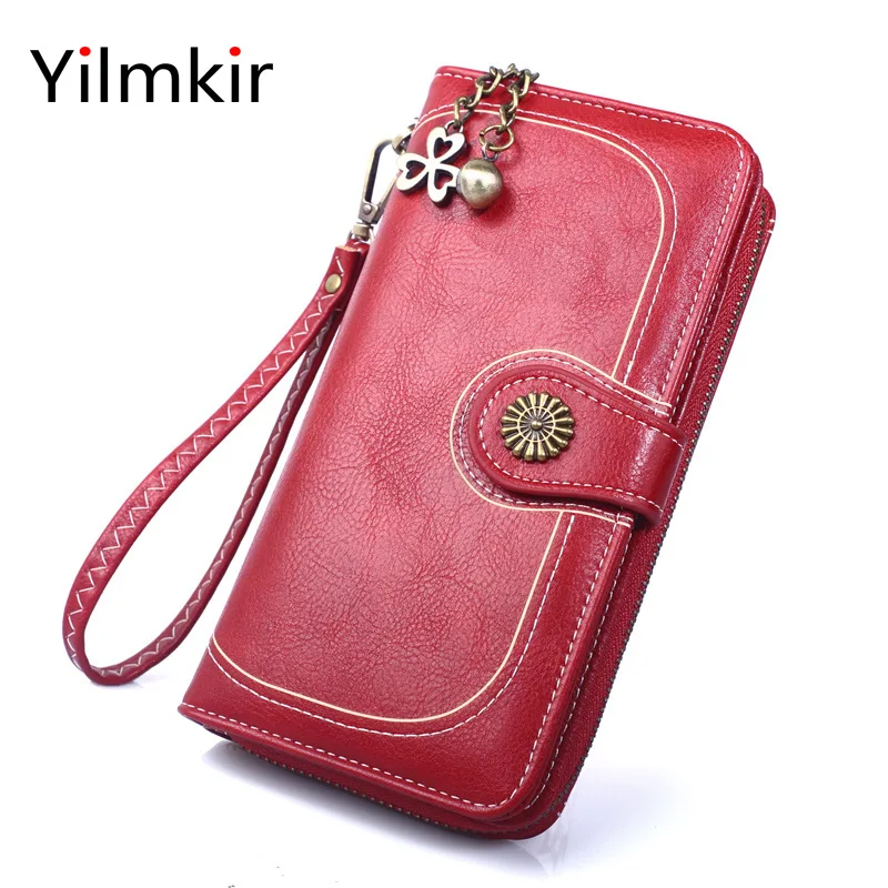 PU Leather Long Retro Zipper Women Tri-Fold Wallet Clutch Fashion Light Multifunctional Ladies Credit Card Holder Coin Purse
PU Leather Long Retro Zipper Women Tri-Fold Wallet Clutch Fashion Light Multifunctional Ladies Credit Card Holder Coin Purse