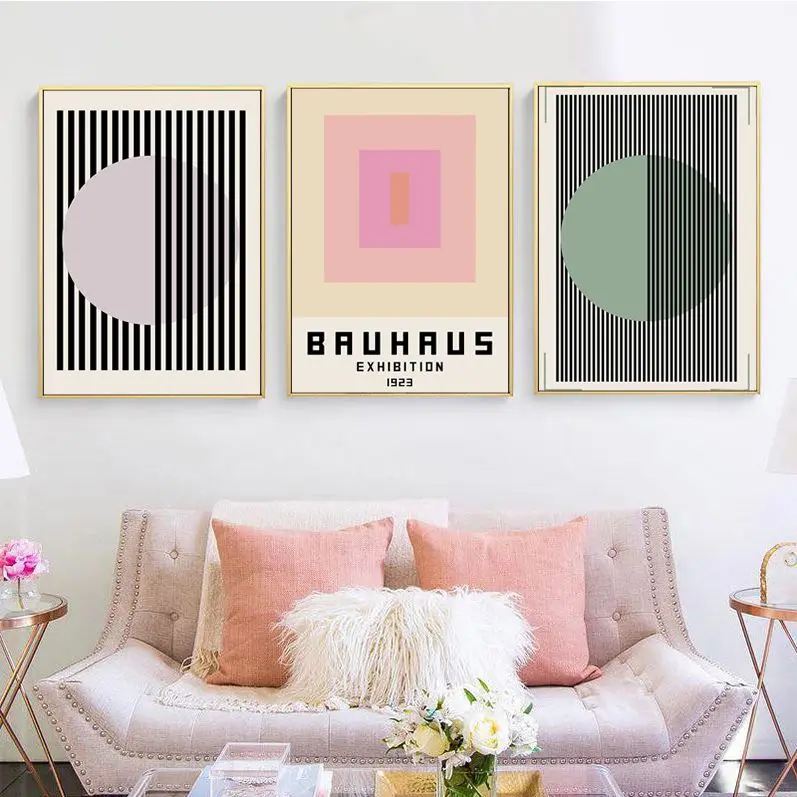 Abstract Bauhaus Exhibition Geometric Prints And Posters Fancy Wall Sticker For Living Room Bar Decoration Nordic Home Decor
Abstract Bauhaus Exhibition Geometric Prints And Posters Fancy Wall Sticker For Living Room Bar Decoration Nordic Home Decor