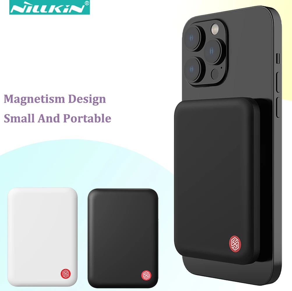 Nillkin Double-sided Magnetic Backup Battery Magnetic,suction design apply to Smartphone Universal for iPhone 14 13 12 Pro Max
Nillkin Double-sided Magnetic Backup Battery Magnetic,suction design apply to Smartphone Universal for iPhone 14 13 12 Pro Max