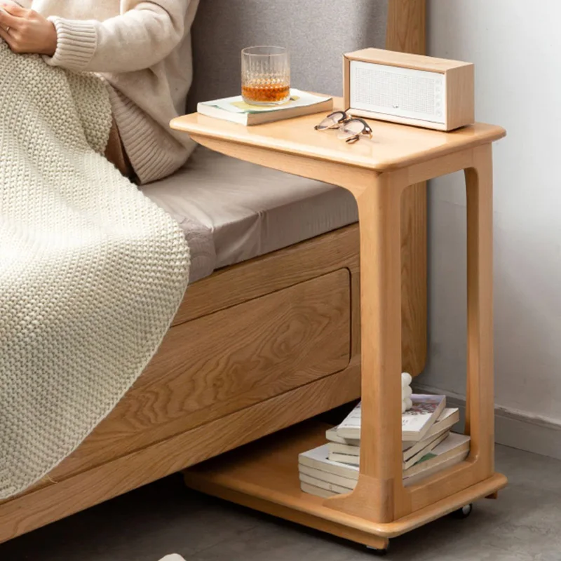 Tables Basses Side Table Living Room Mobile Sofa Coffee Table Simple Bedroom Bedside Small Desk C-Shaped Small And Easy To Move
Tables Basses Side Table Living Room Mobile Sofa Coffee Table Simple Bedroom Bedside Small Desk C-Shaped Small And Easy To Move